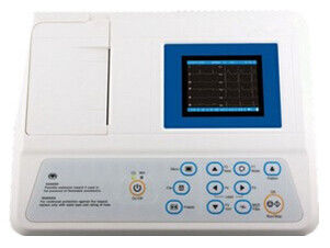 Registrazione portatile a macchina di formato di Manica 3 del dispositivo 80mm di Ecg dell'elettrocardiogramma
