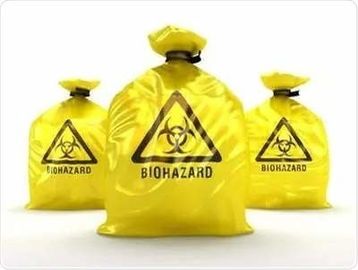 5 borse di immondizia eliminabili 70cm di rischio biologico dei rifiuti di mil 86 cm X