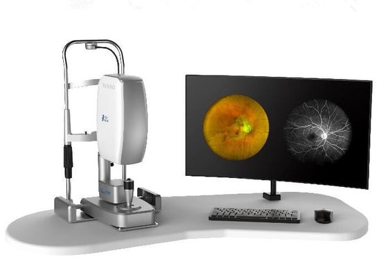 Attrezzatura oftalmica professionale della macchina fotografica del fondo di esame del laser con la dimensione minima dell'allievo di FOV 160° di rappresentazione del fondo 2 millimetri