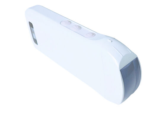 L'analizzatore tenuto in mano di ultrasuono della tasca con Wifi si è collegato agli elementi del portatile 128 di ultrasuono di doppler del cellulare di IPad