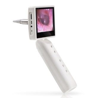 Macchina fotografica medica dell'otoscopio di USB Digital dello schermo a 3,5 pollici video con il chiaro laringoscopio di Rhinoscope di immagine facoltativo