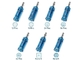 6 Velocità per la penna Micro Derma per la casa commerciale con inox di titanio e funzione di arresto automatico