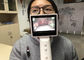 Macchina fotografica facoltativa dell'otoscopio del laringoscopio di Digital di 3 lenti video con lo schermo a 3,5 pollici di LEC