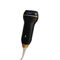 Dispositivo tenuto in mano di doppler di ultrasuono della macchina domestica nera di rappresentazione con connessione USB