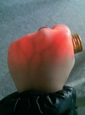 Alluminio dorato del proiettore di iniezione in vena della vena del cercatore dell'indicatore di posizione infrarosso vascolare portatile della vena