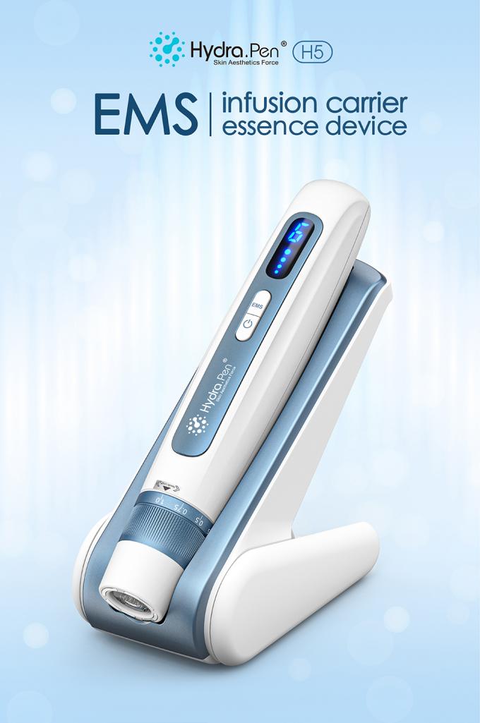 Vendita di fabbrica Hydra Pen H5 EMS Microneedling Pen elettrico per il collagene Rigenerazione dei capelli Ricrescita della barba Uso domestico e di salone 1