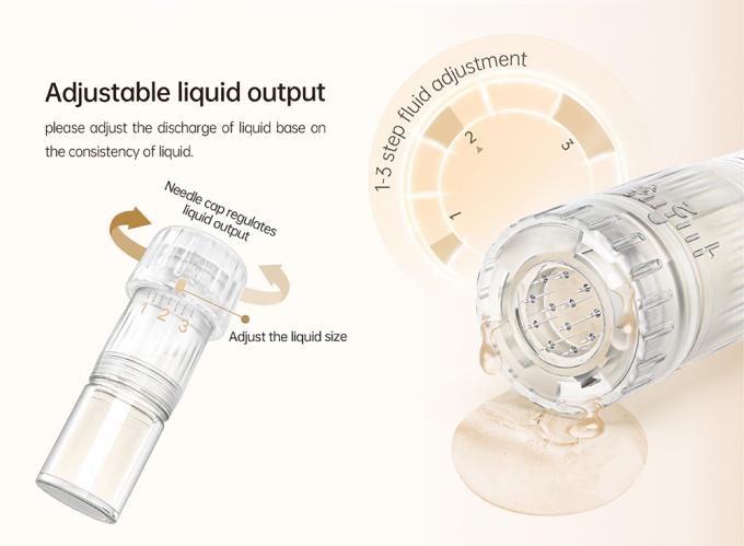Ultimo Applicatore Automatico di Siero EMS a 4 Poli Hydra Pen H5 per Microneedling Derma del Viso, Penna per la Rigenerazione di Essenza e Collagene della Pelle 7