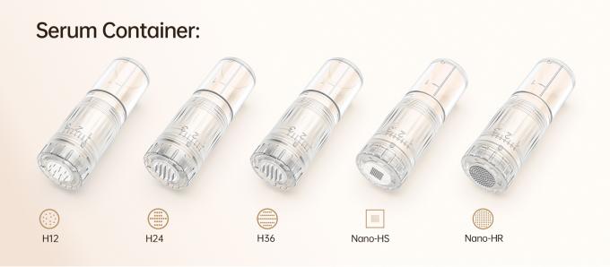 Ultimo Applicatore Automatico di Siero EMS a 4 Poli Hydra Pen H5 per Microneedling Derma del Viso, Penna per la Rigenerazione di Essenza e Collagene della Pelle 8
