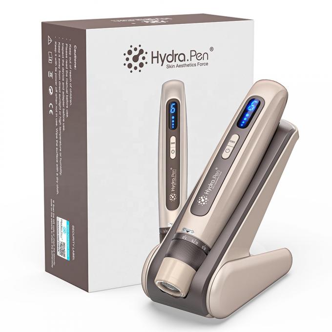 Ultimo Applicatore Automatico di Siero EMS a 4 Poli Hydra Pen H5 per Microneedling Derma del Viso, Penna per la Rigenerazione di Essenza e Collagene della Pelle 0